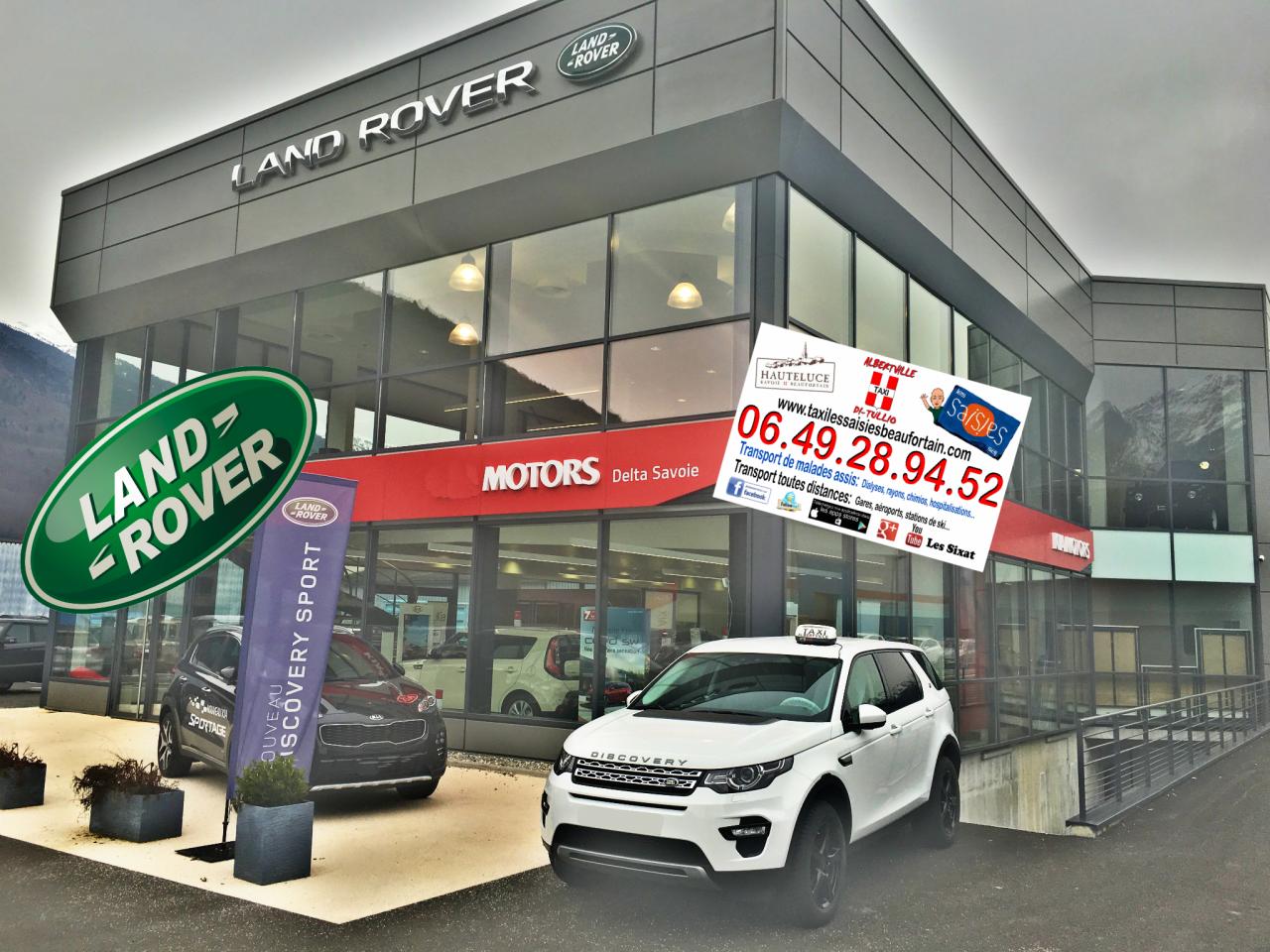 Taxi Di Tullio Land Rover Discovery Sport HSE au 06.49.28.94.52