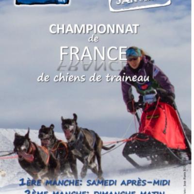 Championnat de France de Course de Chien de Traîneau aux Saisises 